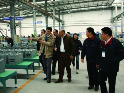 GE能源全球质量经理来我公司接见