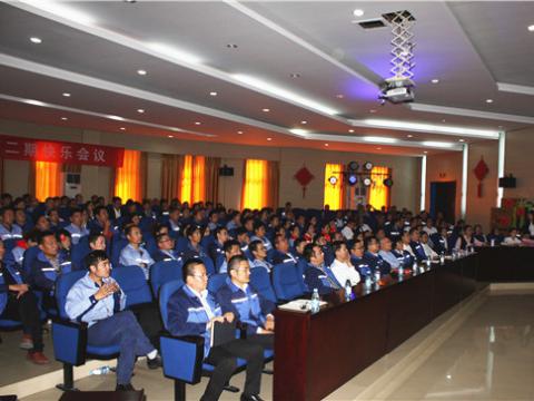 Z6尊龙凯时集团2018年质量月总结赞美大会顺利召开 